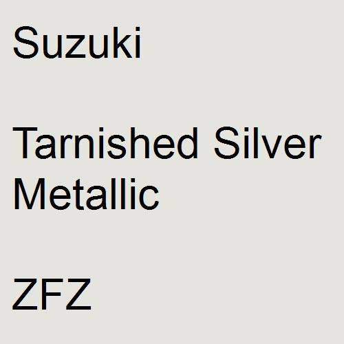 Suzuki, Tarnished Silver Metallic, ZFZ.